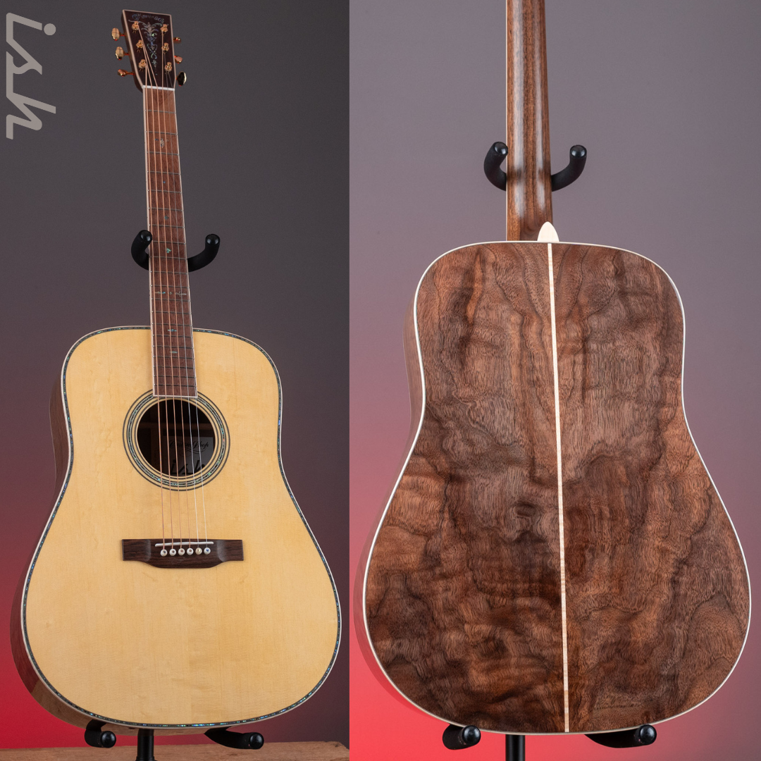Martin Custom Shop D-41 Style Black Walnut Back &amp; Sides