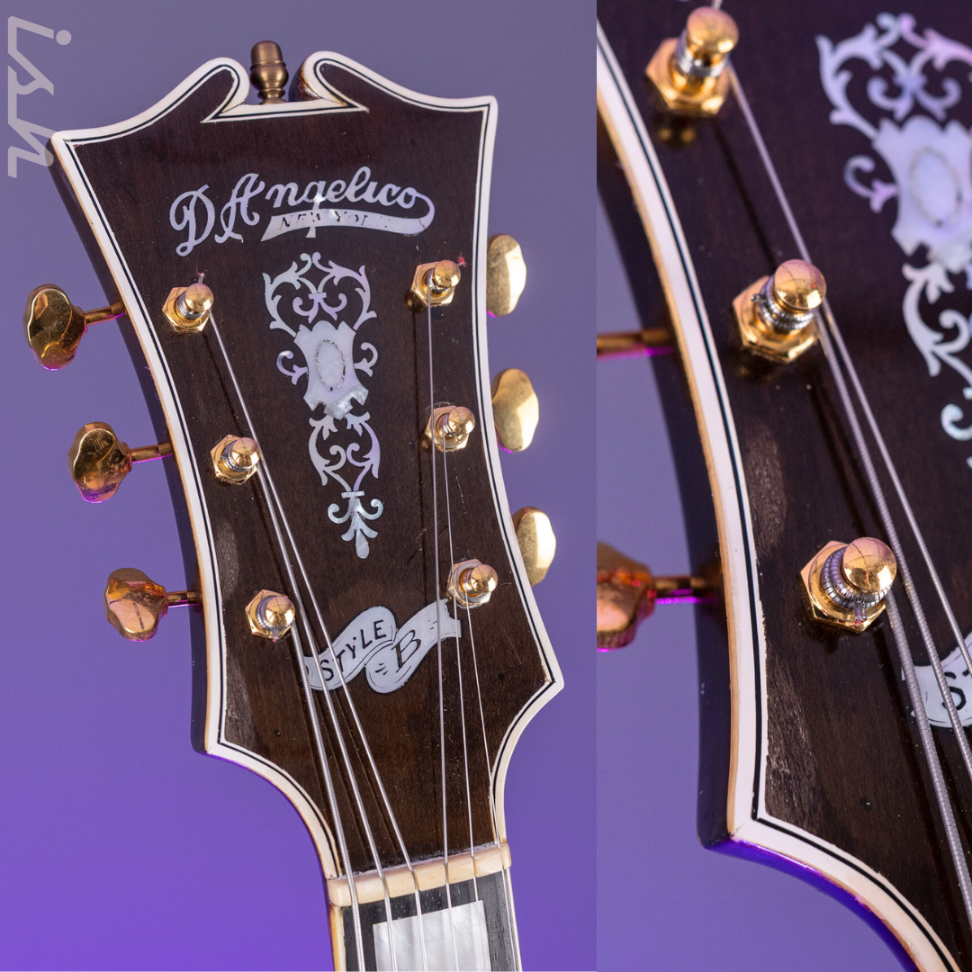 1940 D’Angelico Style B ArchTop Tobacco Burst