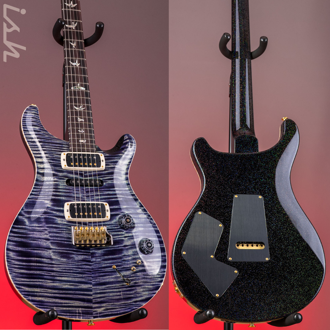 PRS Modern Eagle 10-Top Aurora Borealis w/ Rainbow Holoflake Back