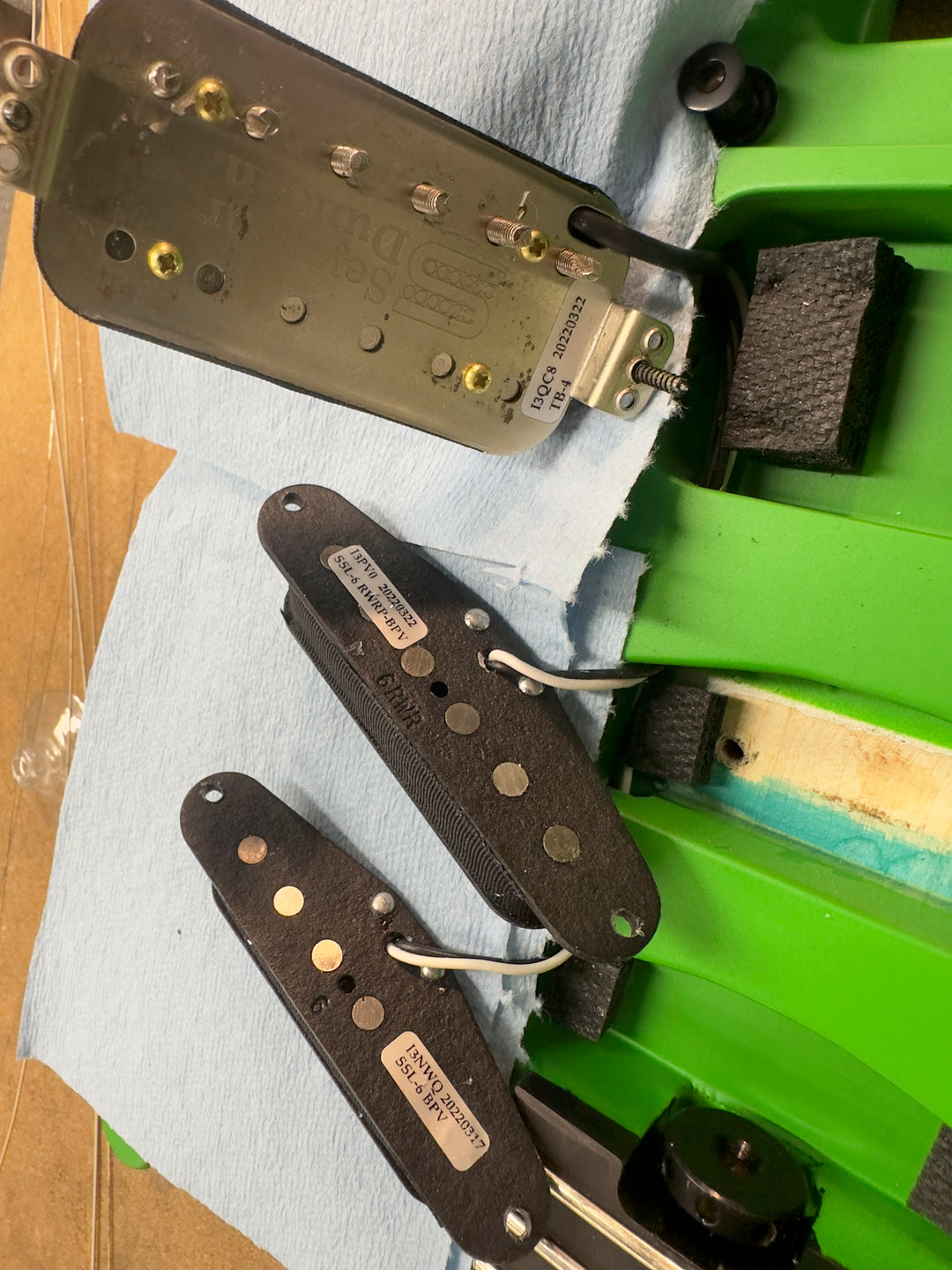 2022 Jackson Soloist SL3 Slime Green