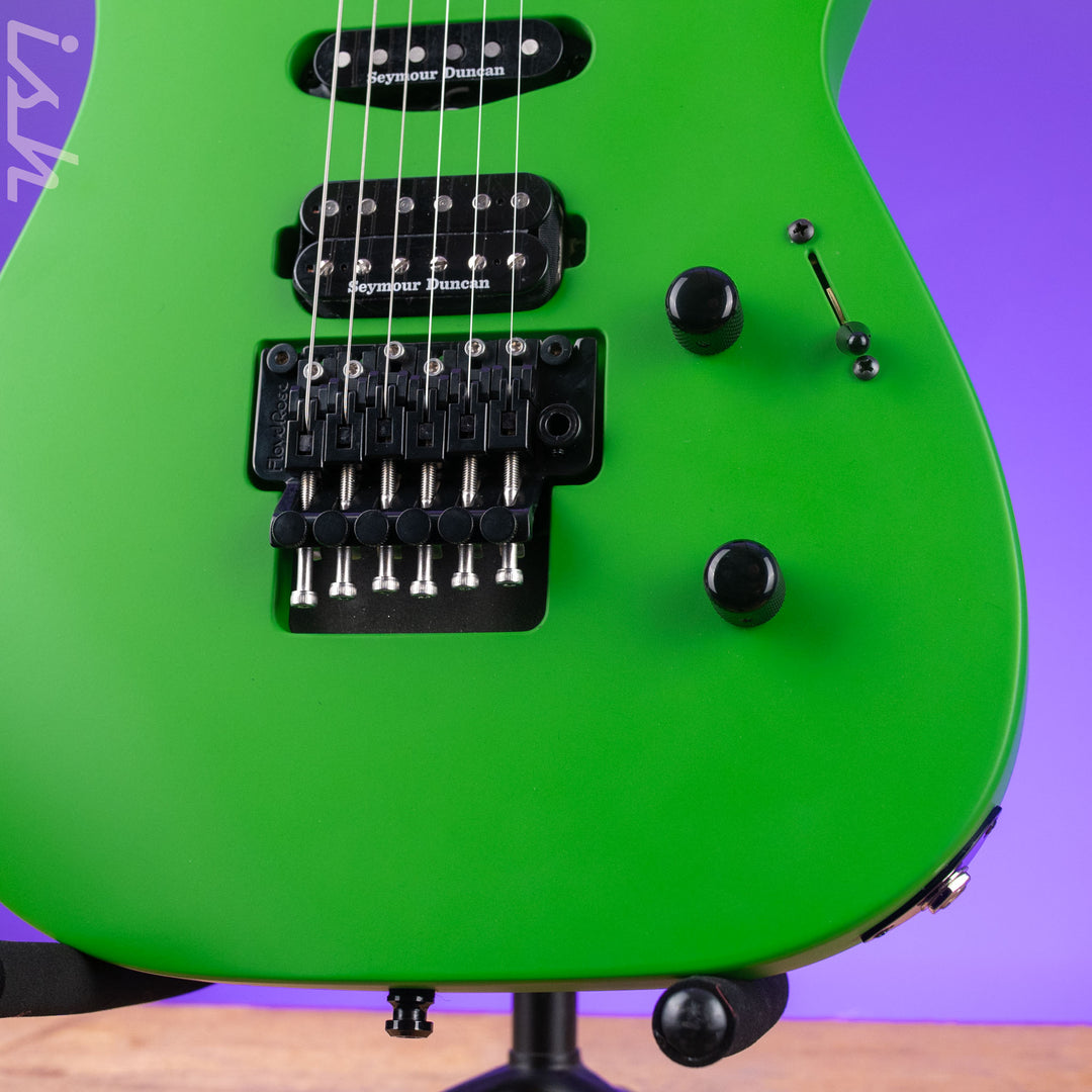 2022 Jackson Soloist SL3 Slime Green