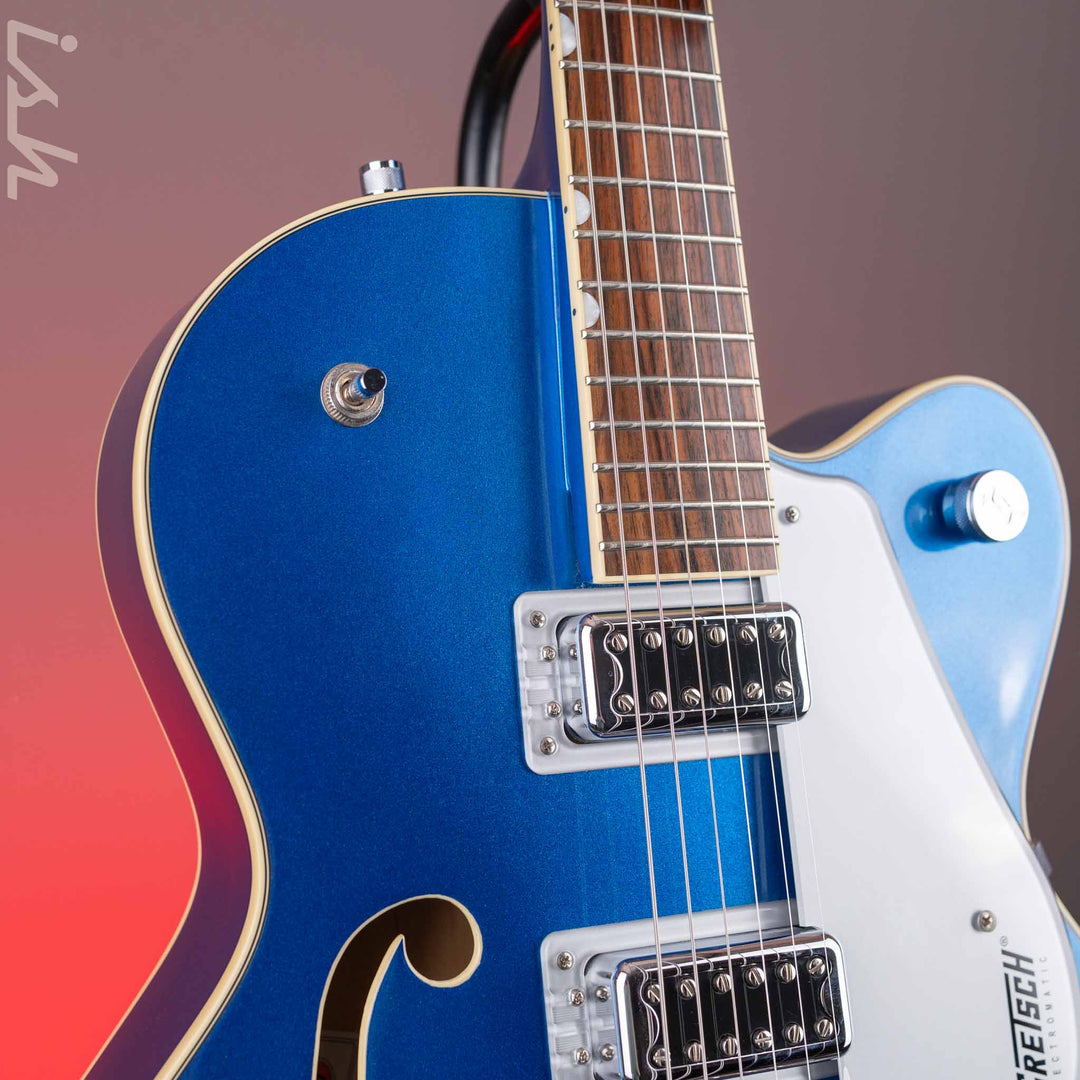 2018 Gretsch G5420T Electromatic Hollowbody Single-Cut Electric Guitar w/ Bigsby Fairline Blue