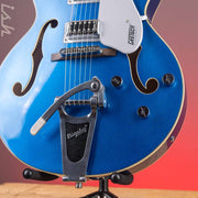 2018 Gretsch G5420T Electromatic Hollowbody Single-Cut Electric Guitar w/ Bigsby Fairline Blue