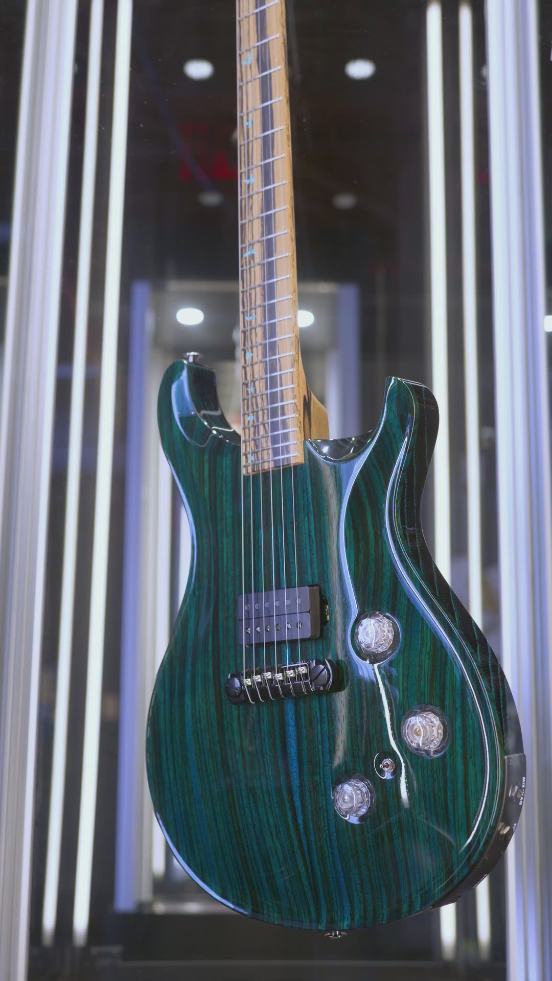 PRS Private Stock Custom 24 Piezo Zebrawood &amp; Pale Moon Ebony