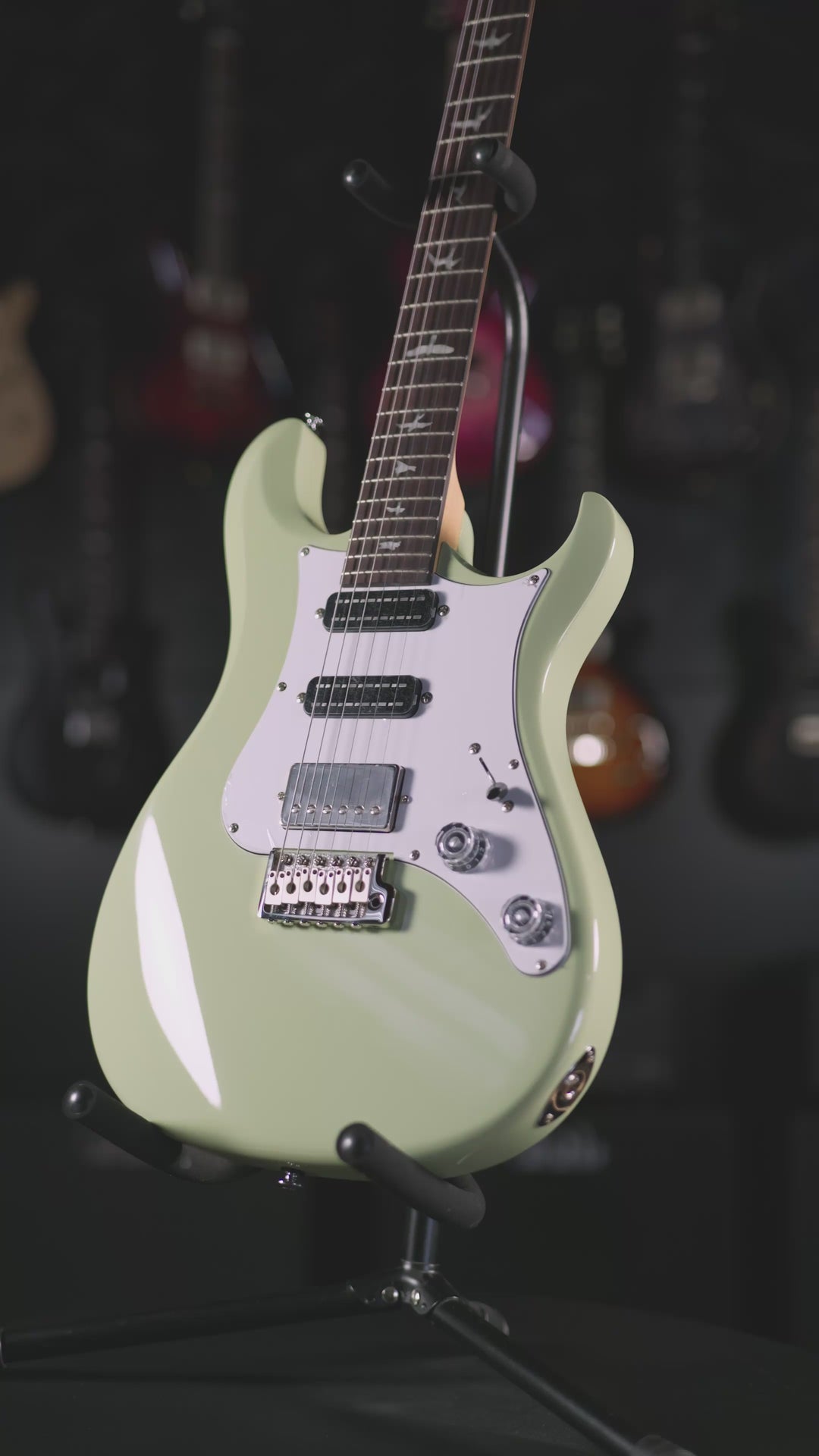 PRS SE Studio Standard Rosewood Sage Green