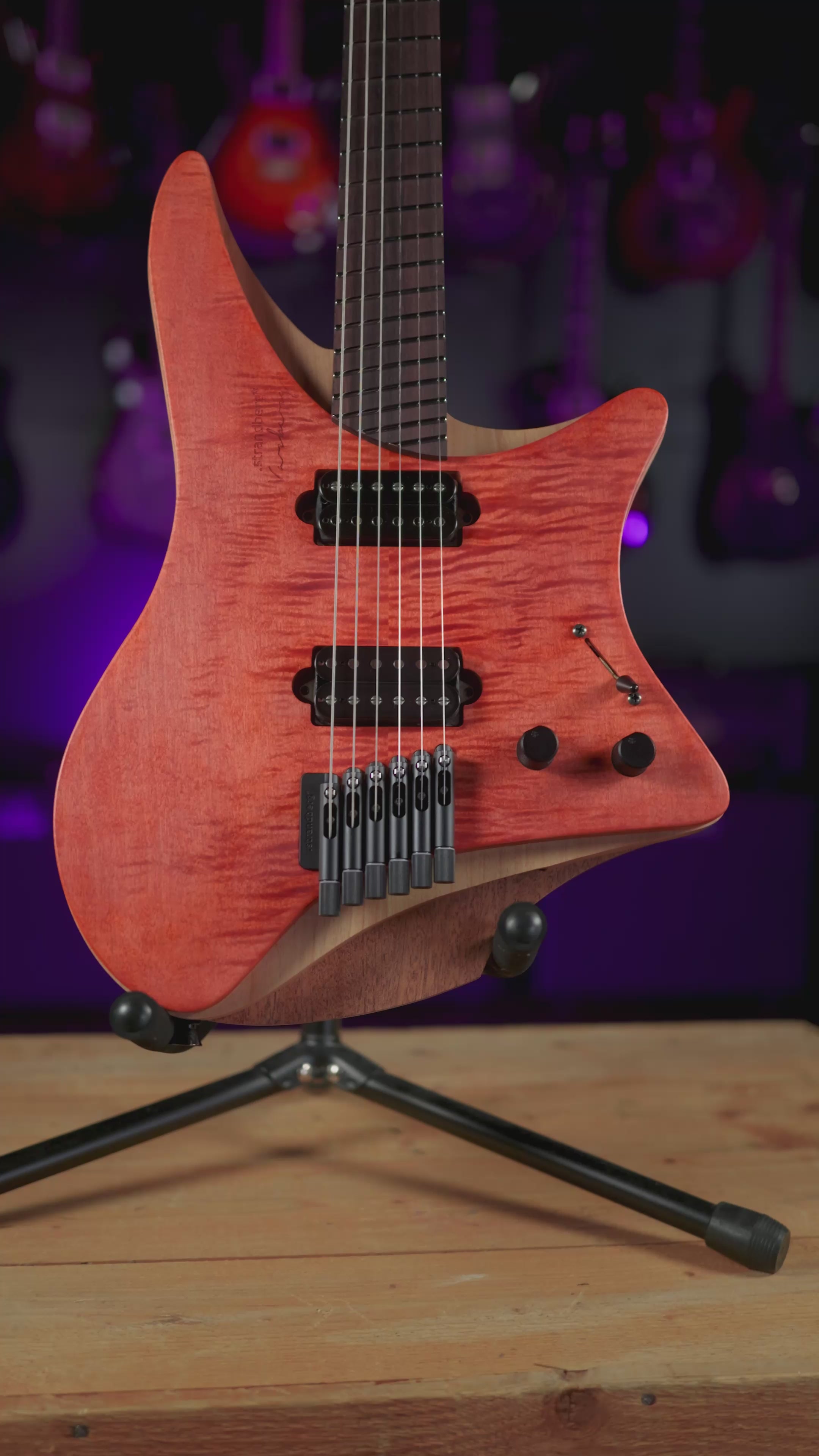 Strandberg Varberg J 6 Amber Haze – Ish Guitars