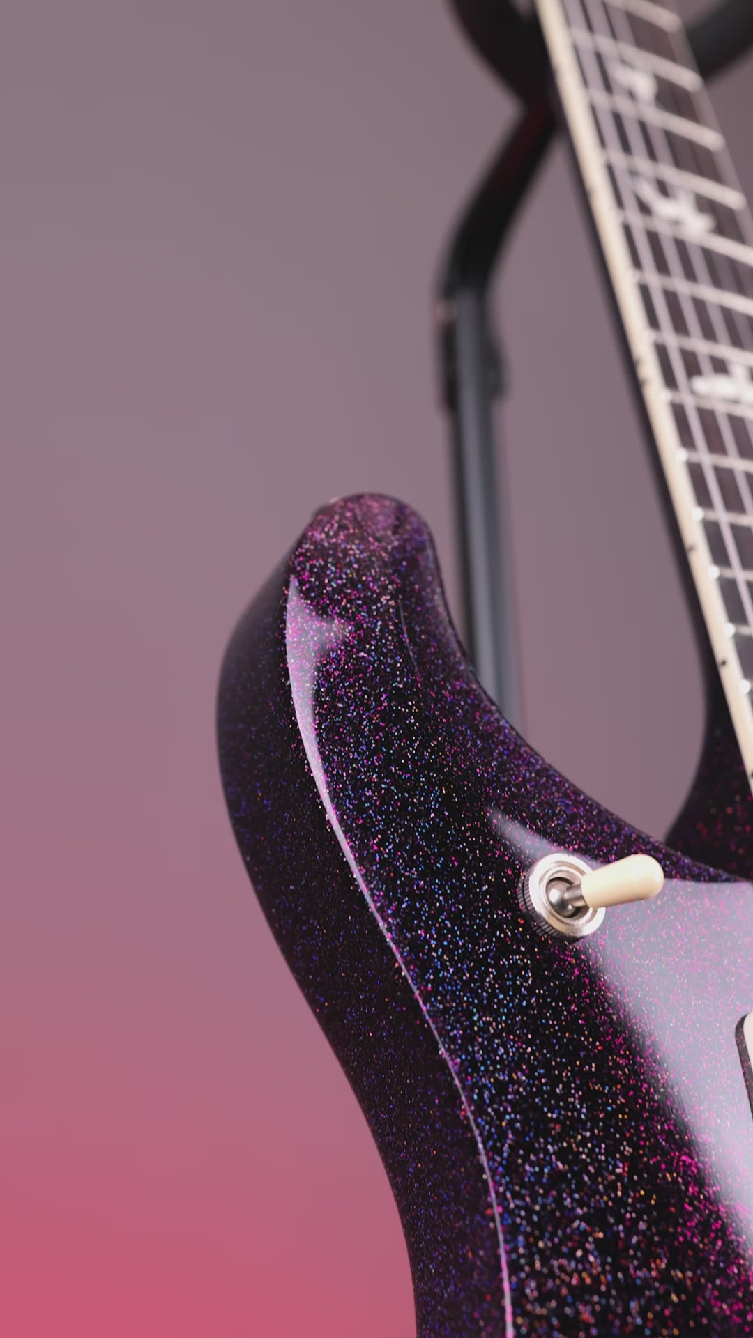 PRS S2 McCarty 594 Deep Purple Holoflake Sprayer&