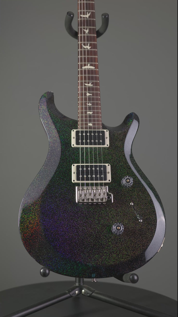 PRS S2 Custom 24 Black Rainbow Hollowflake Custom Color – Ish Guitars