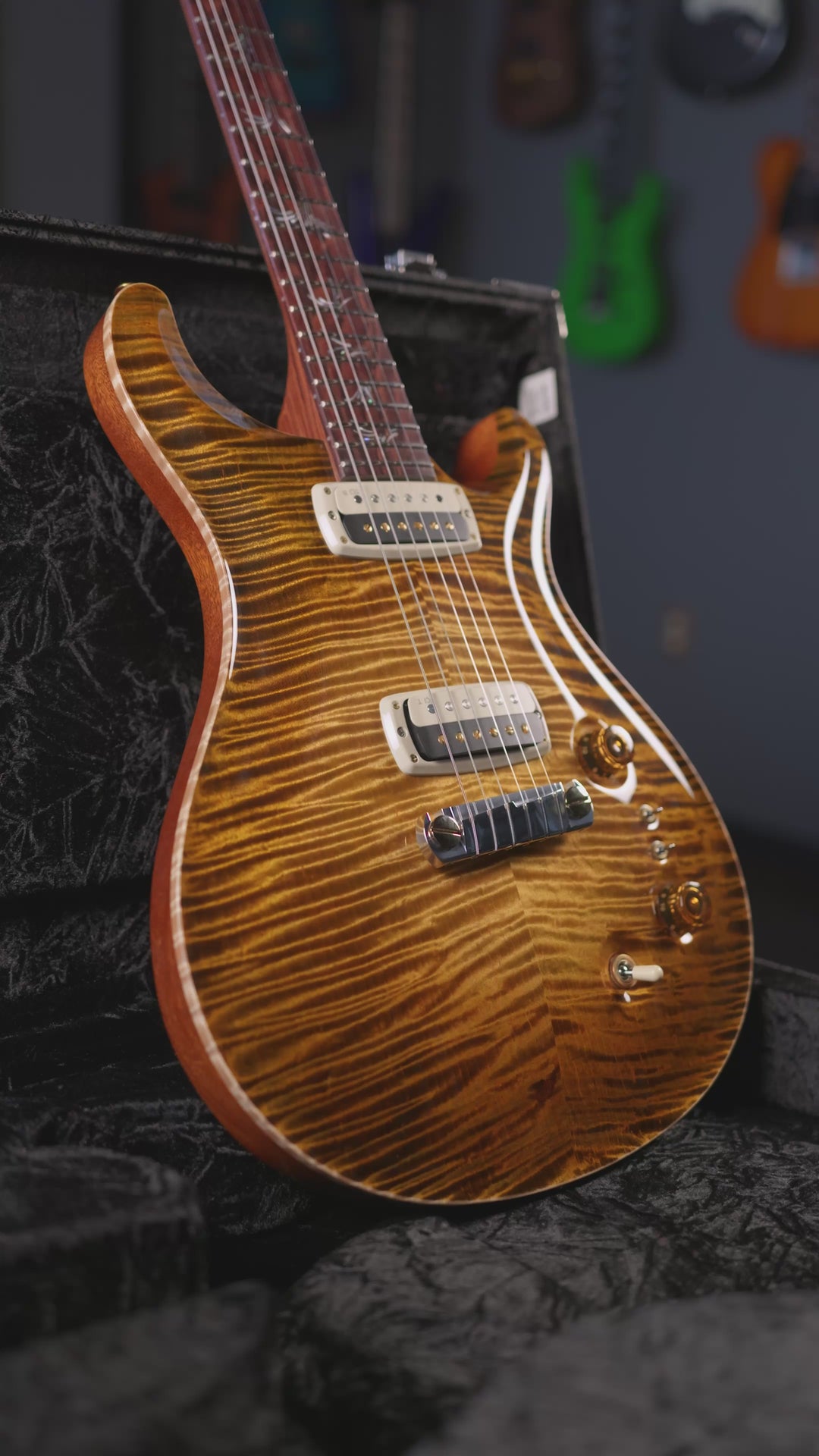 PRS Private Stock Paul’s Guitar Tiger Eye Glow