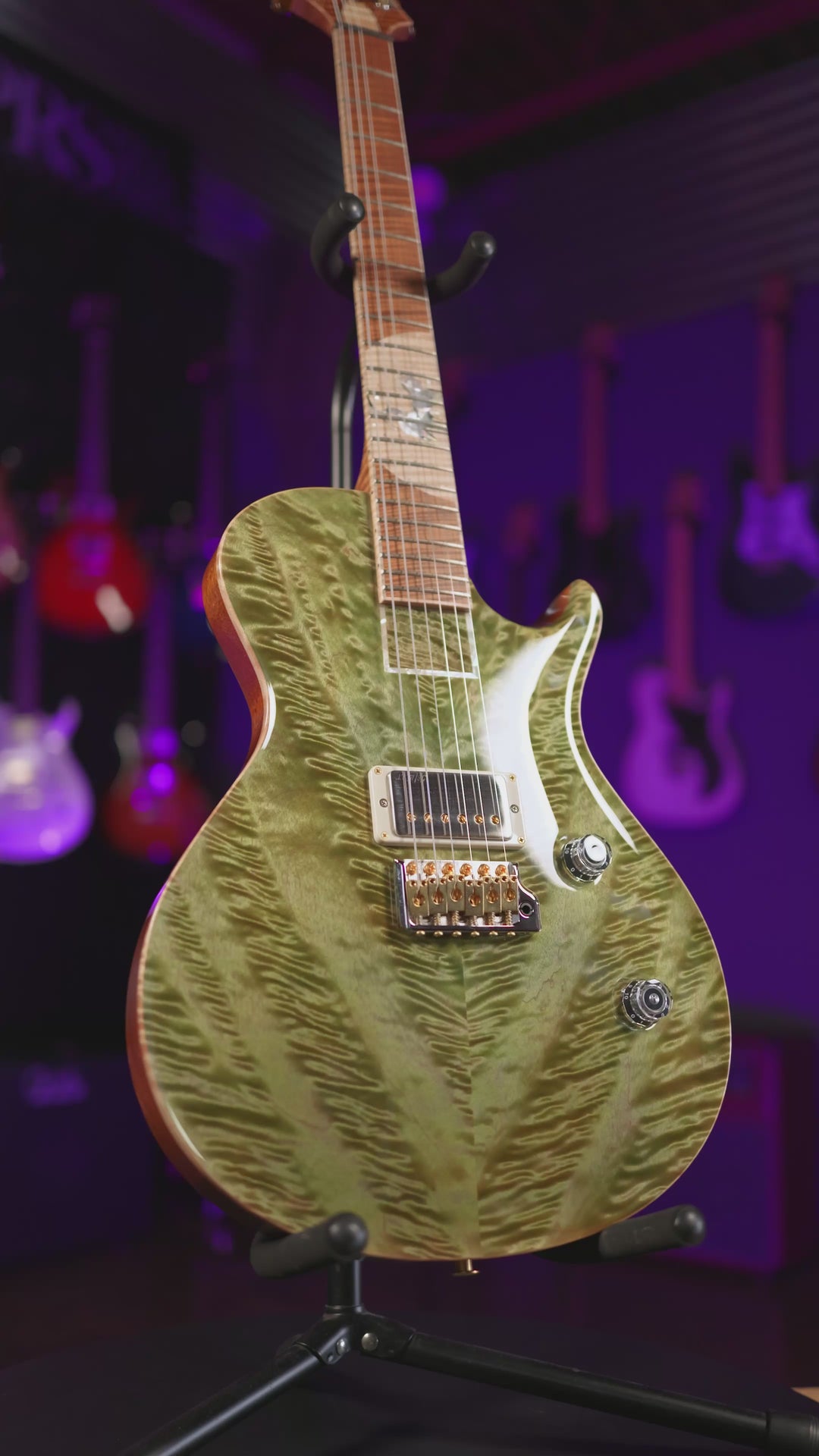 PRS Private Stock McCarty Singlecut 594 Green Nightshade