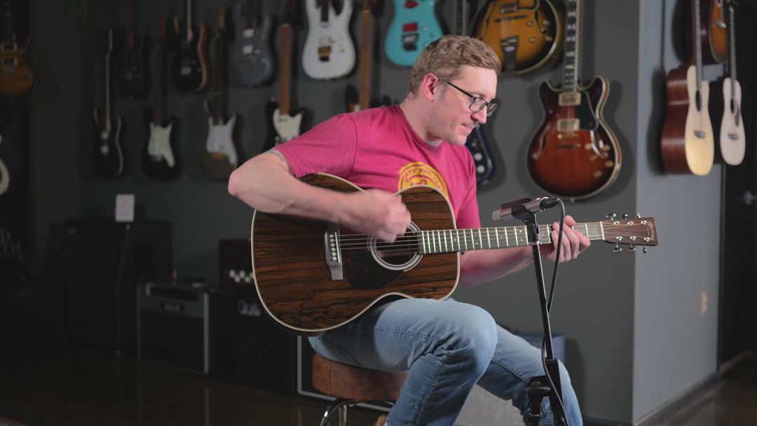 Martin Custom Shop OM-28 Style Acoustic Guitar Ziricote