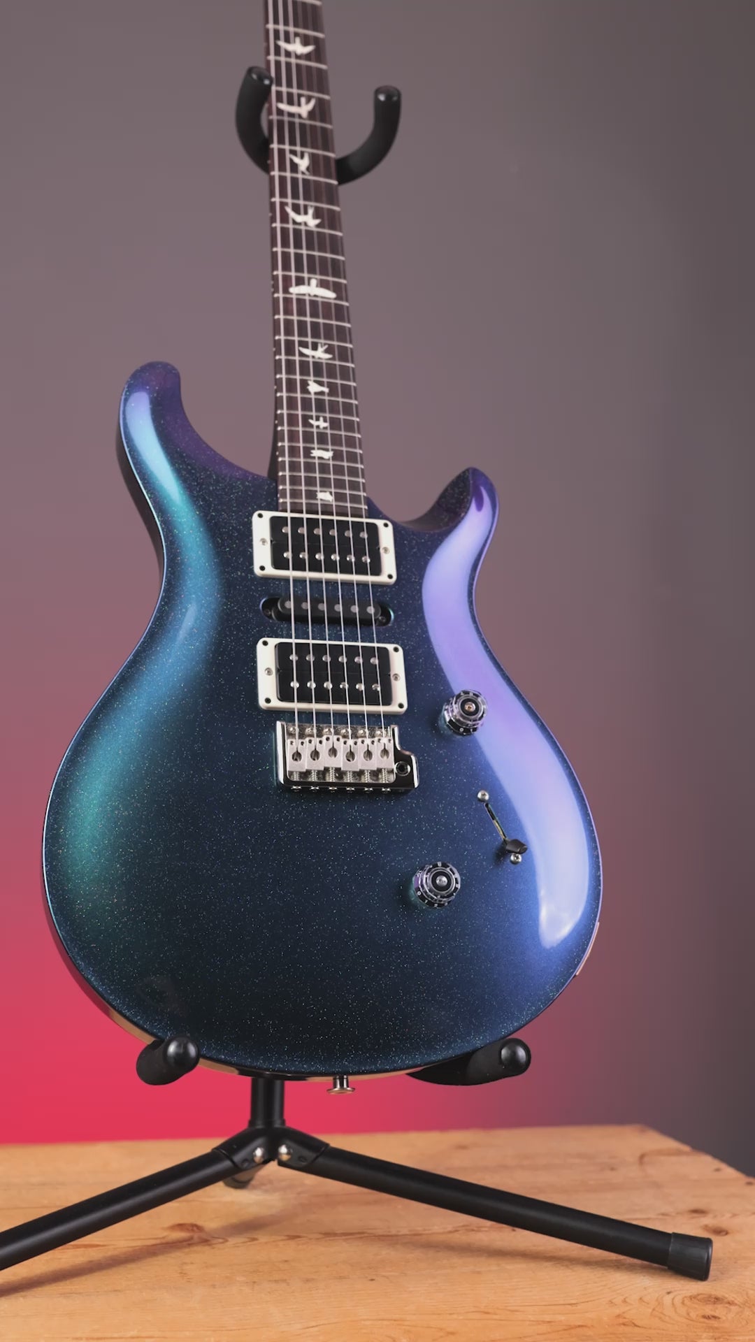 PRS CE 24 Special Purple Green Holoflake Colorshift Sprayer&