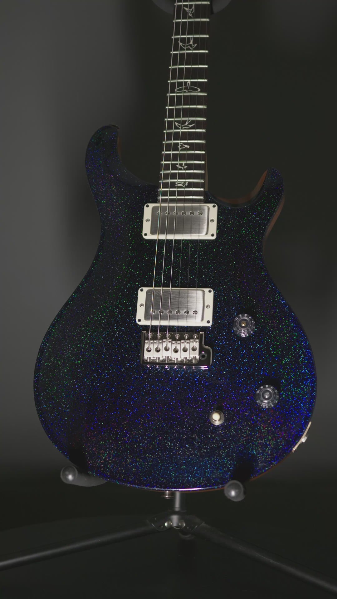 PRS CE 22 Blue Rainbow Holoflake