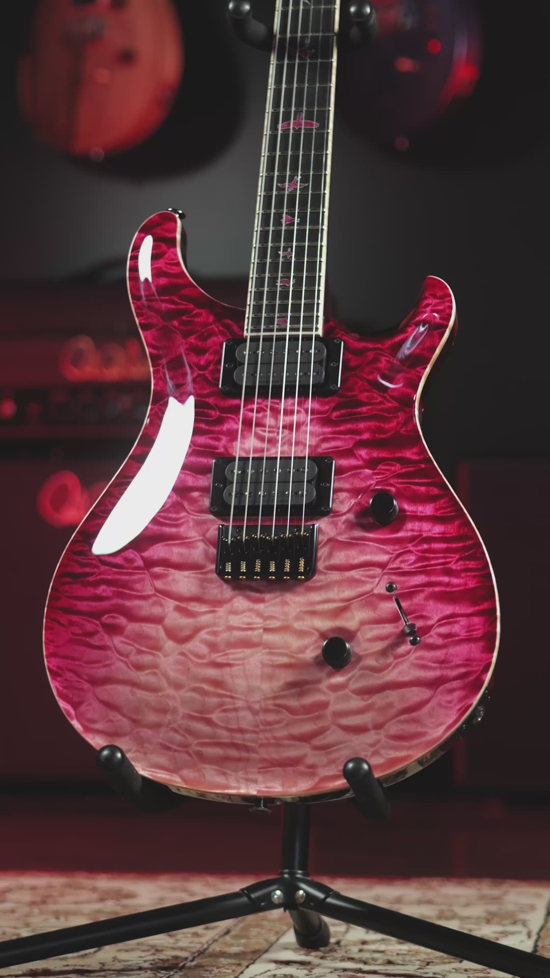 PRS Private Stock Holcomb Raspberry Dragons Breath