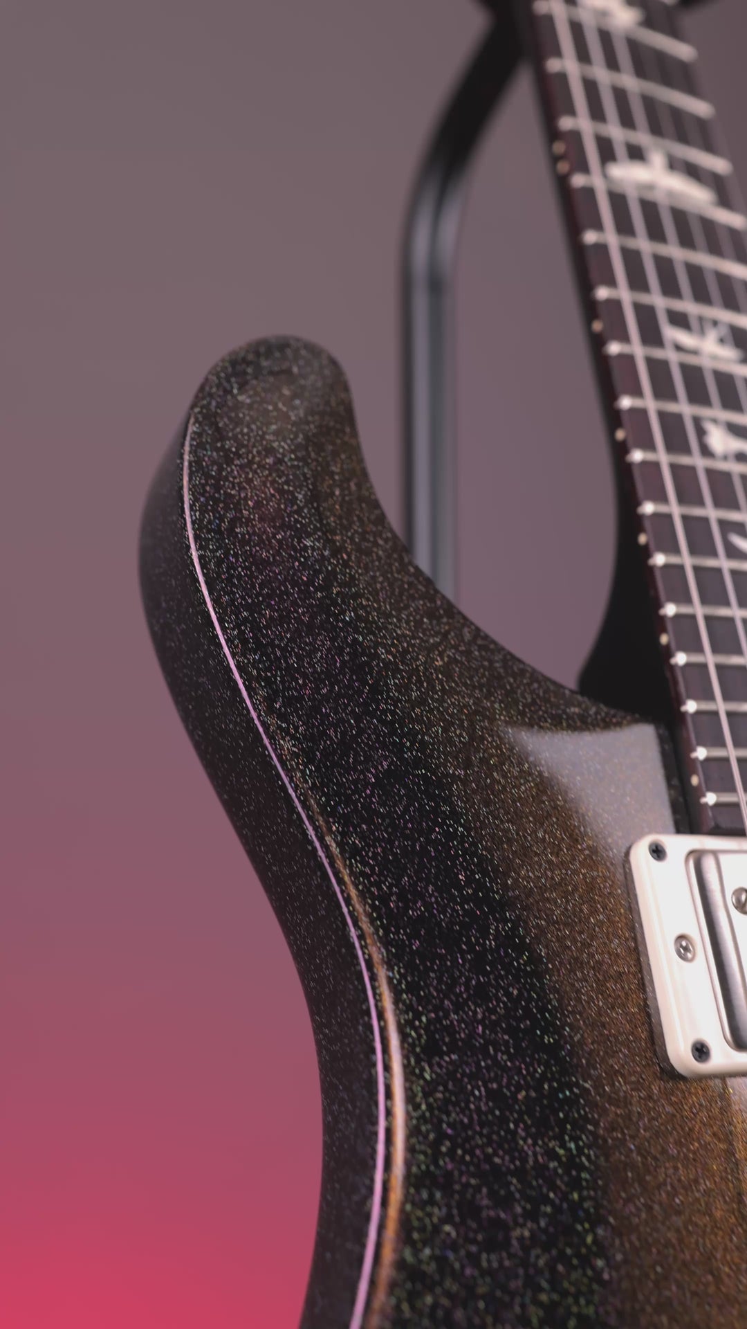 PRS CE 24 Sprayer’s Choice Colorshift Holoflake w/ Black Satin Neck