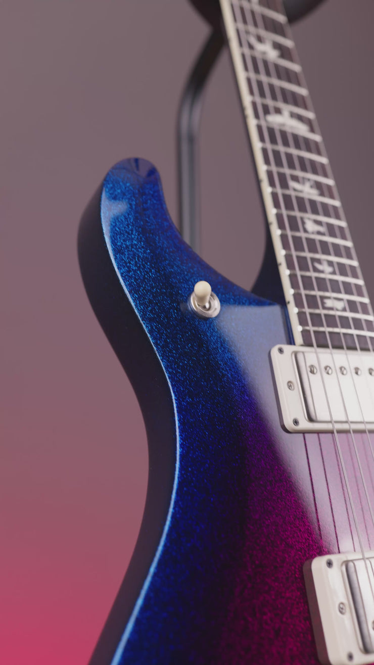 PRS S2 McCarty 594 Sprayer's Choice Purple Blue Burst Holoflake