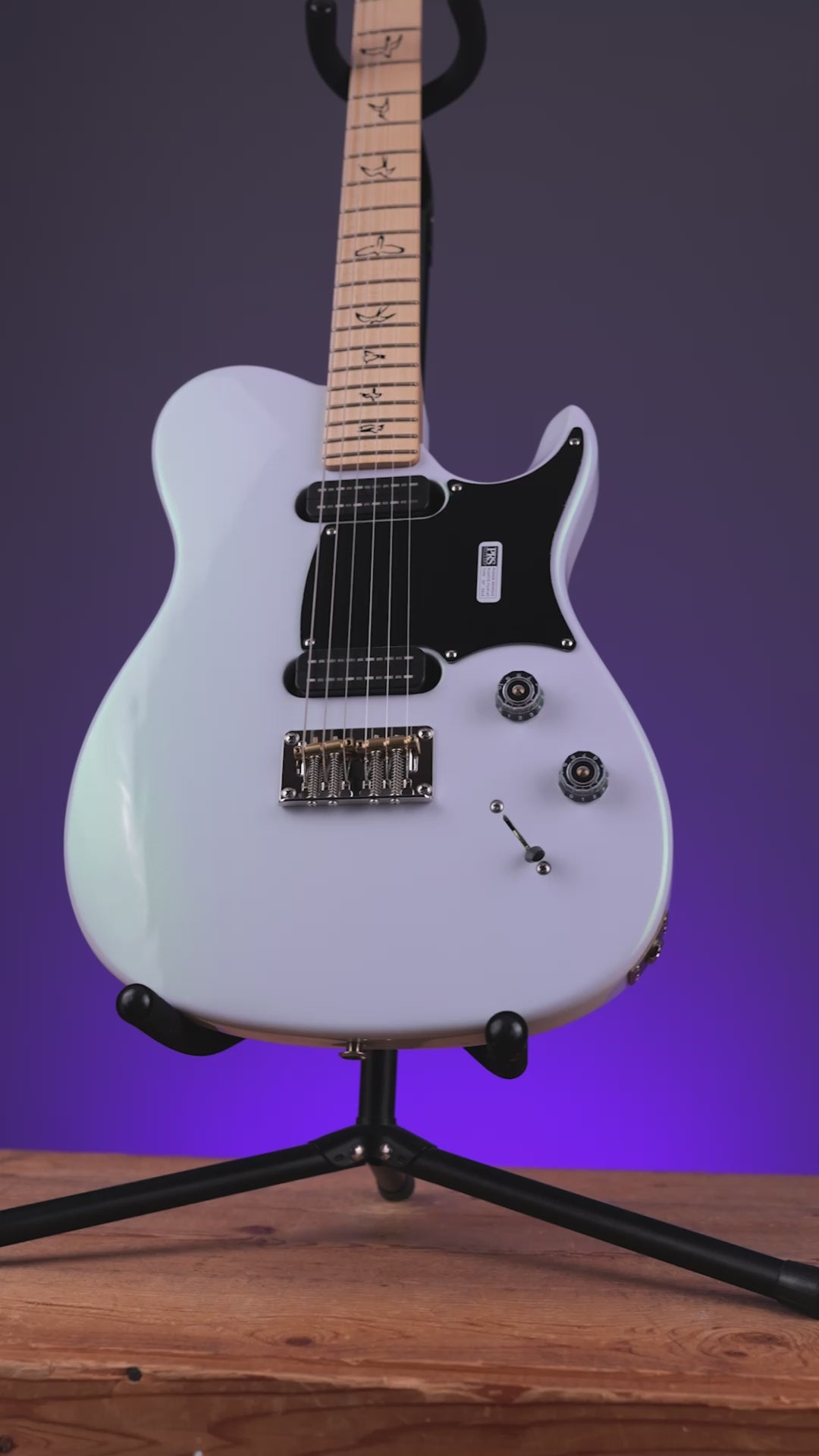 PRS NF 53 White w/ Gold Pearl Sprayer&