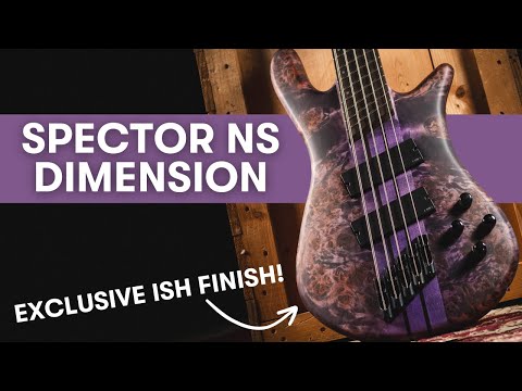 Spector NS Dimension 5 Reverse Purple Burst **Ish Exclusive**