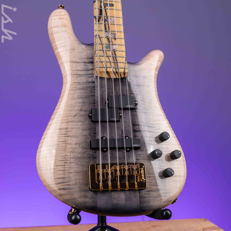 Spector USA NS-5XL 5-String Bass Super Faded Black Reverse Burst