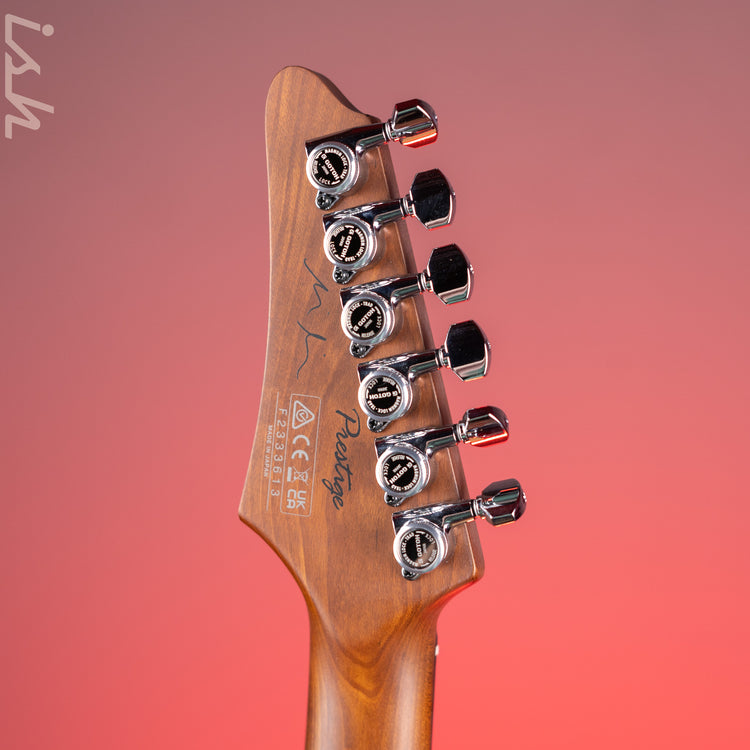 Ibanez Prestige MMN1 Martin Miller Signature Transparent Aqua Blue