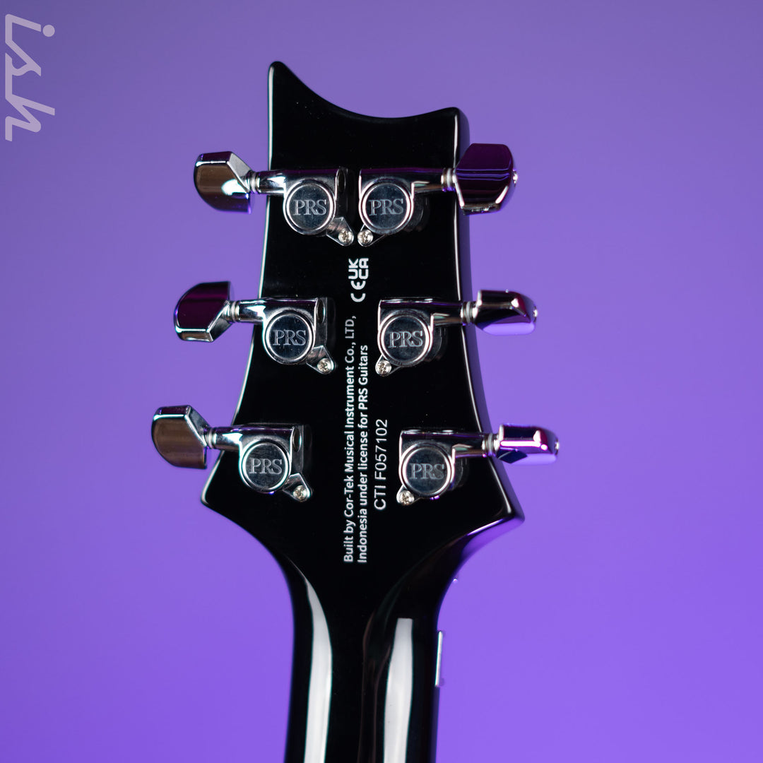 PRS SE Custom 24 “Floyd” Left-Handed Charcoal Burst