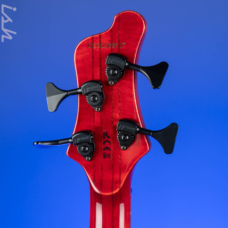 Mayones Comodous 4 Bass Liquid Red NAMM 2024