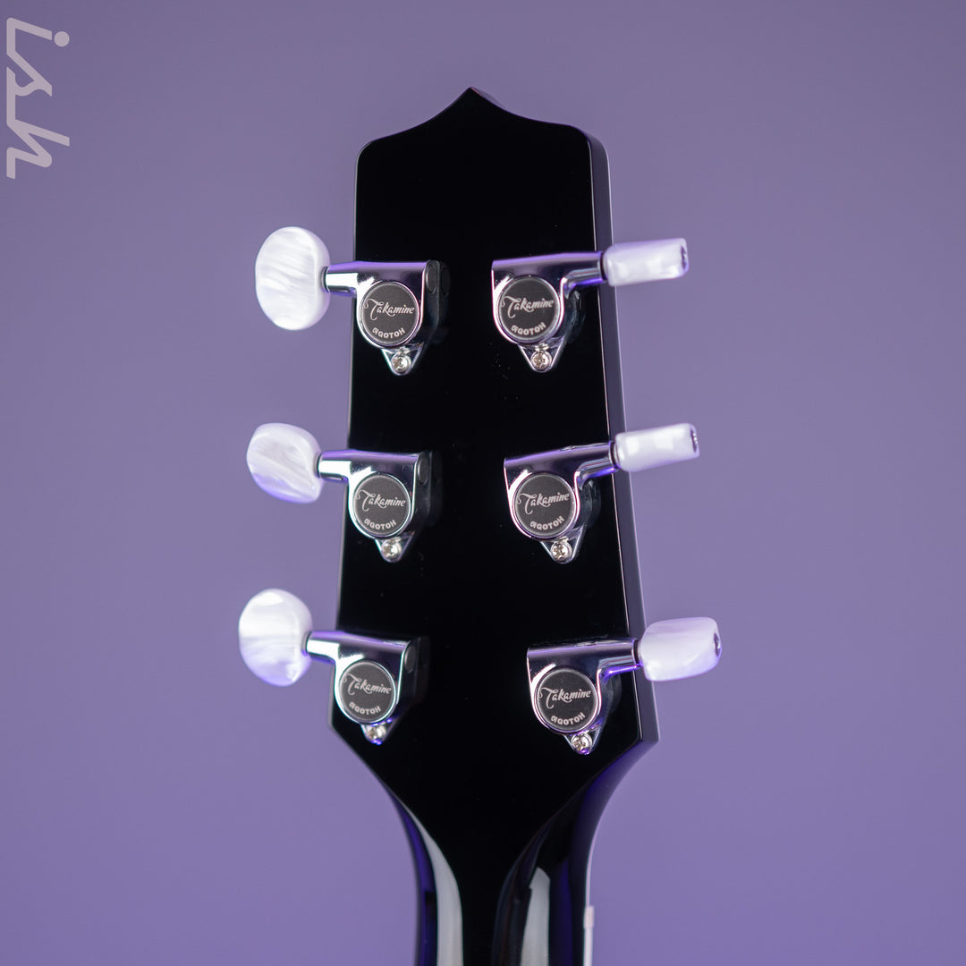 Takamine EF341DX Acoustic-Electric Guitar Black Demo