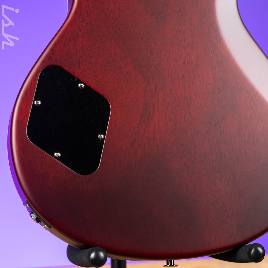 PRS McCarty 594 Singlecut Wood Library Brazilian Rosewood Fretboard Black Satin