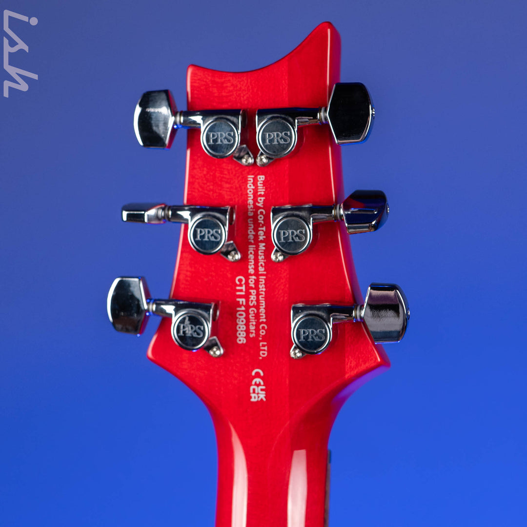 PRS SE Custom 24 Electric Guitar Ruby Demo