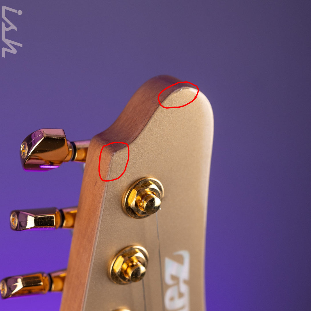 2023 Ibanez KRYS10 Scott LePage Signature Gold