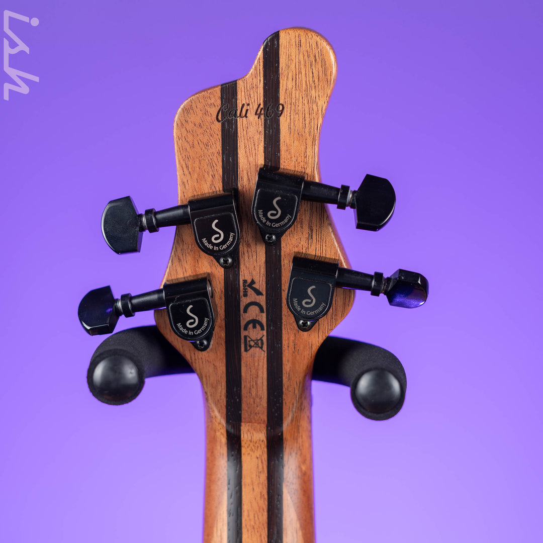 Mayones Cali 4 Bass Flamed Maple 3A Greenburst Matte NAMM 2024