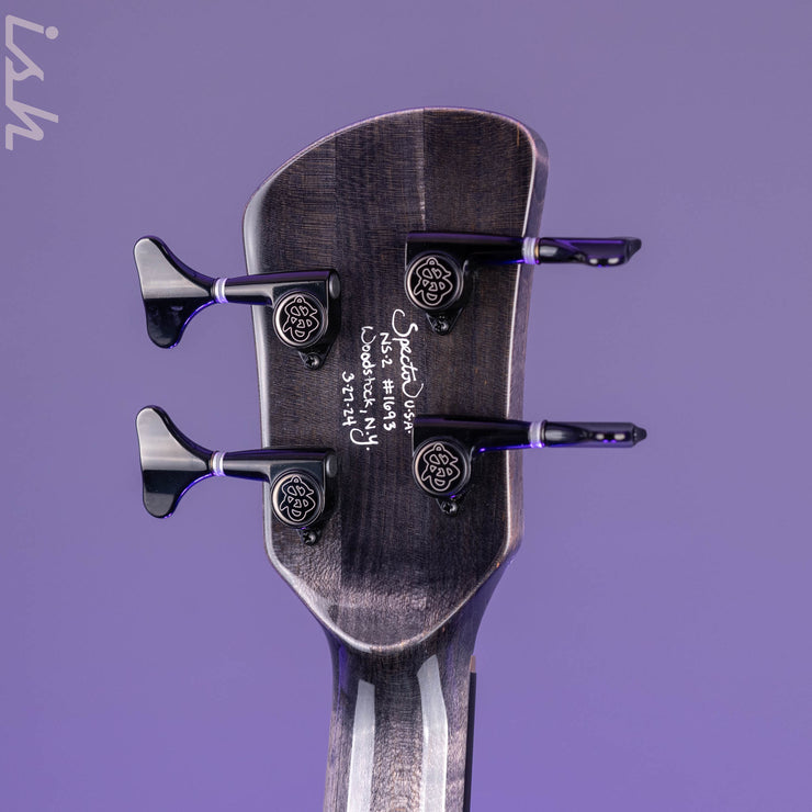 Spector USA NS-2 Fretless 4-String Bass Super Faded Black