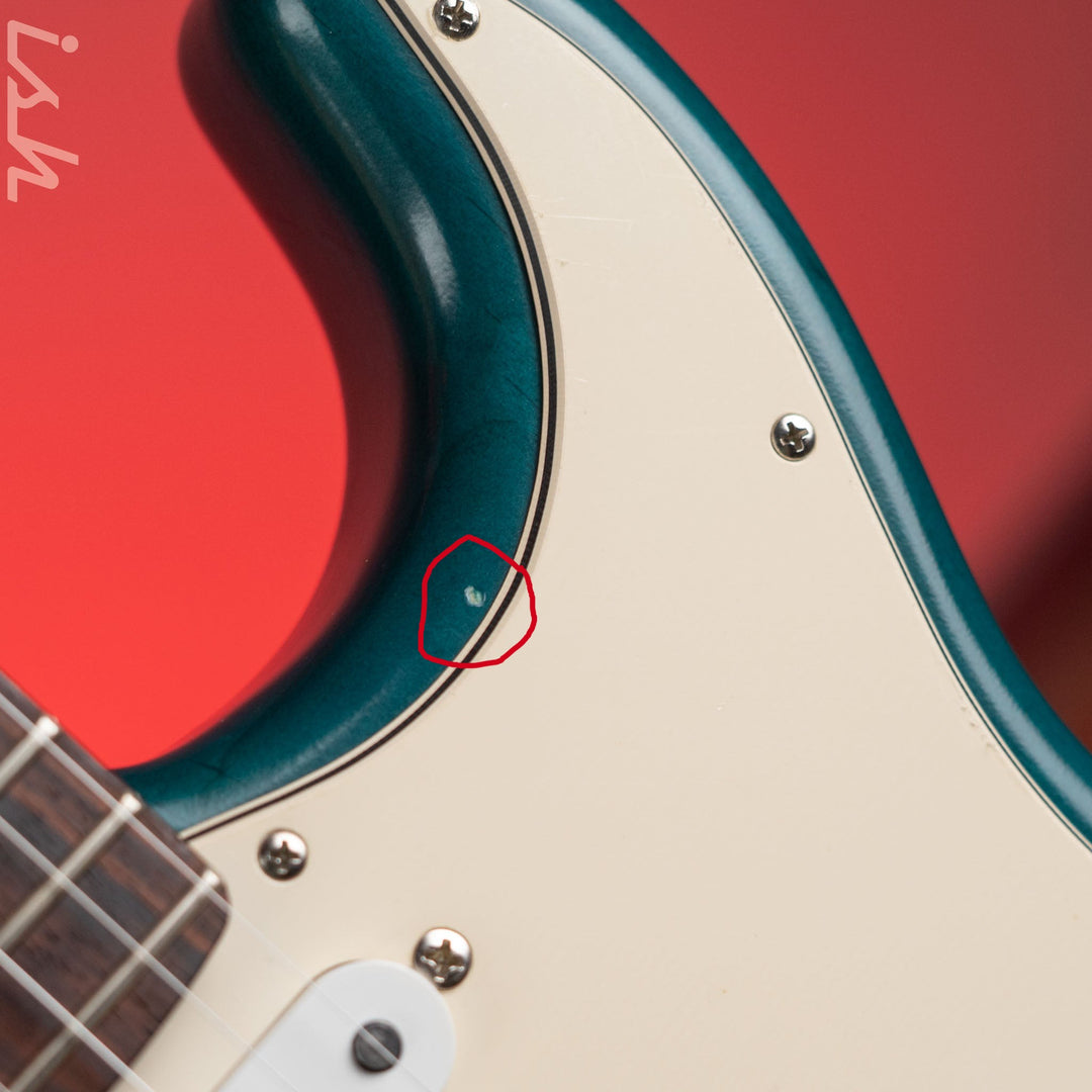 2002 Fender Highway One Stratocaster Transparent Satin Blue