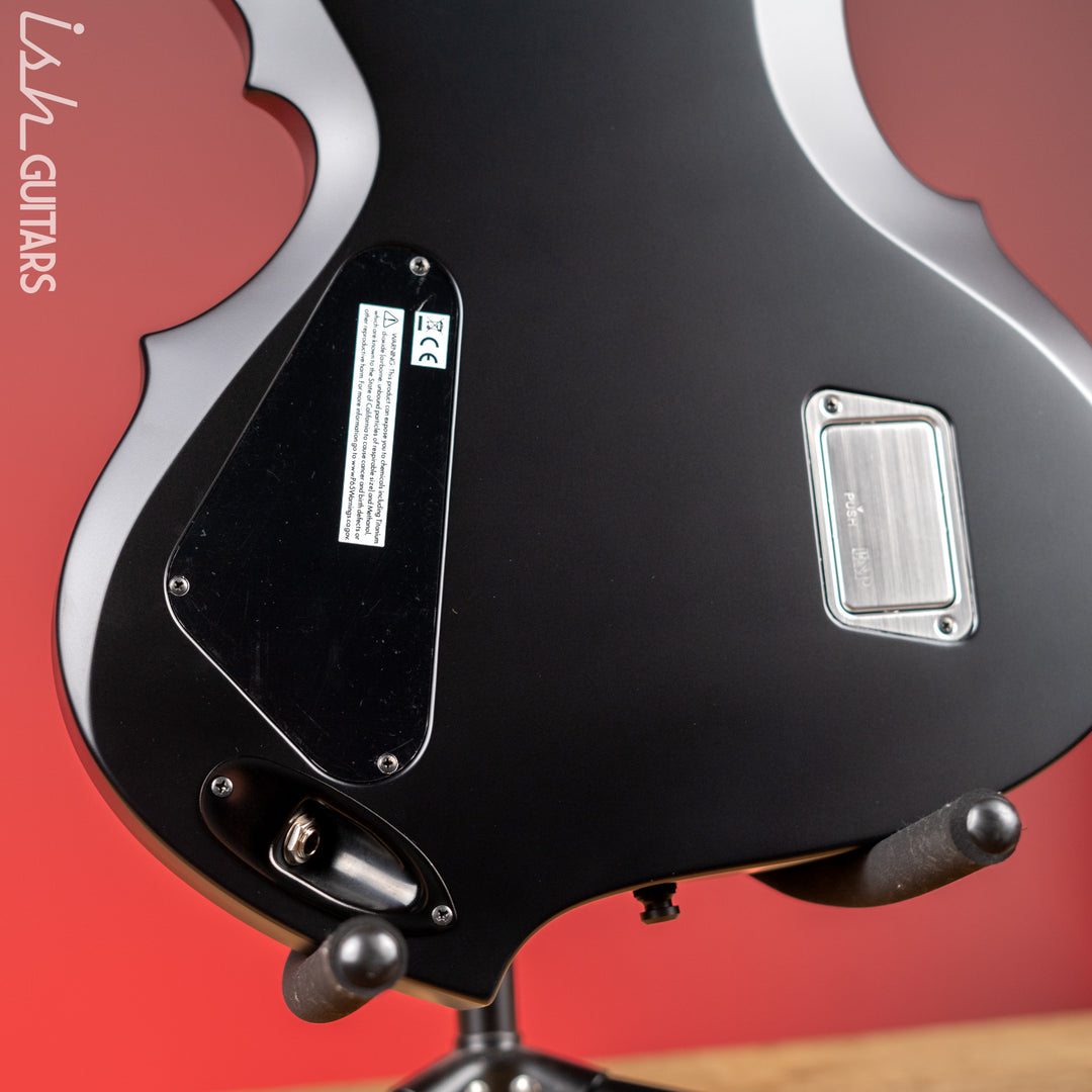 2022 ESP Guitars Tom Araya FRX Signature Bass MIJ Custom Shop Black Satin