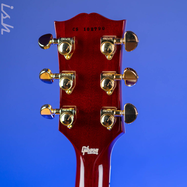 2021 Gibson Les Paul Custom Wine Red w/ Gold Hardware