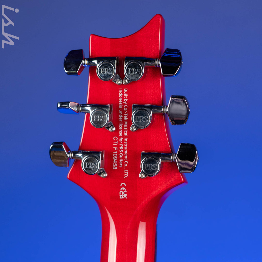 PRS SE Custom 24 Electric Guitar Ruby Demo