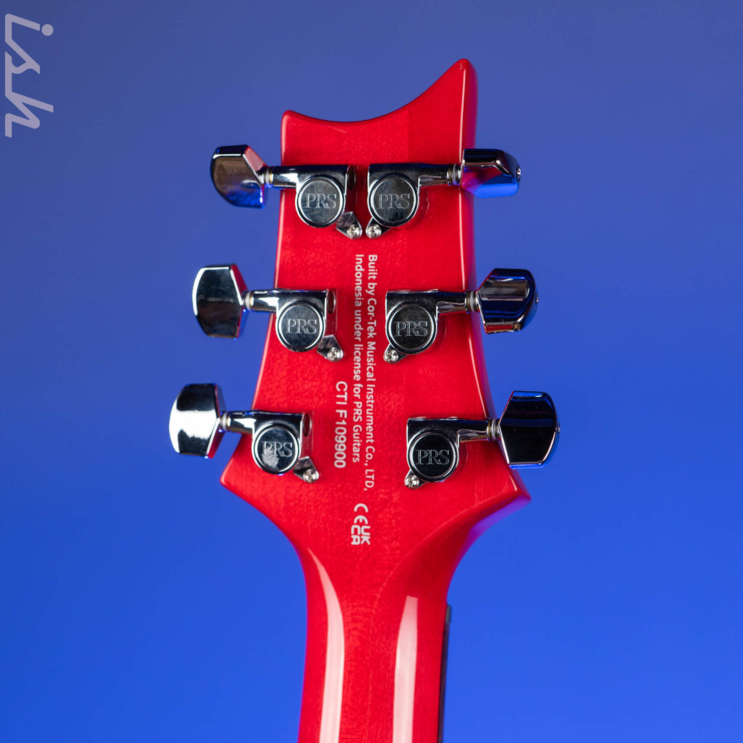 PRS SE Custom 24 Electric Guitar Ruby Demo