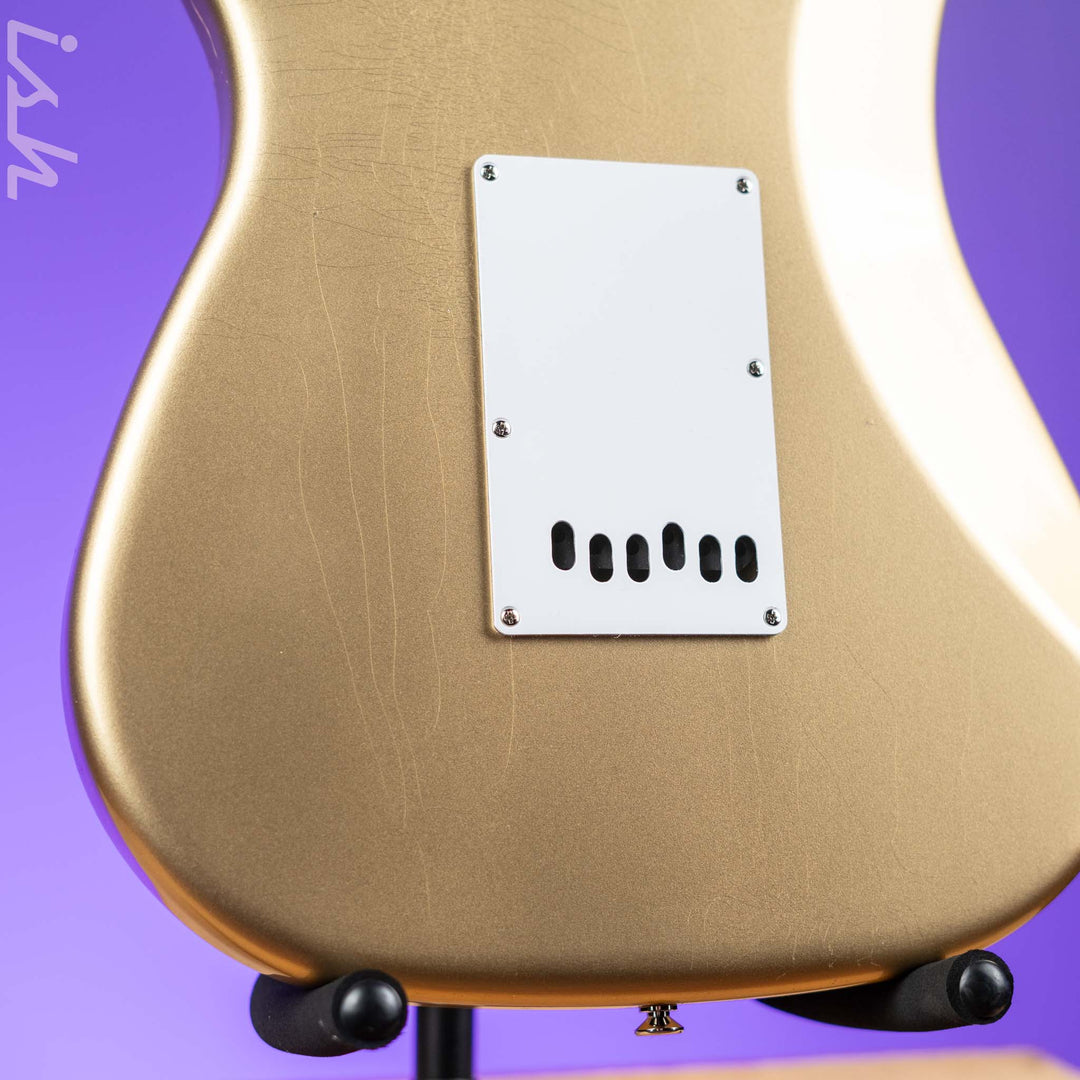 LSL Saticoy HSS 22 Fret Classic S Gold Aged Roasted Maple Neck