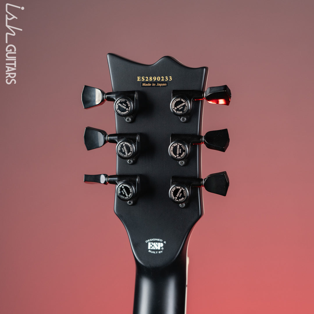 ESP E-II Eclipse EverTune Electric Guitar Black Satin Demo