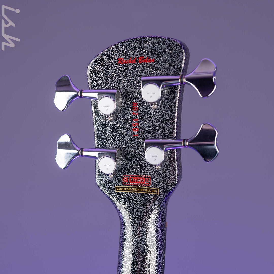 Spector Euro4LX Rachel Bolan Signature Black Metallic Flake