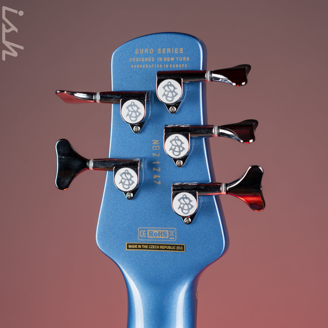 2023 Spector Euro 5 Classic Solid Metallic Blue Gloss