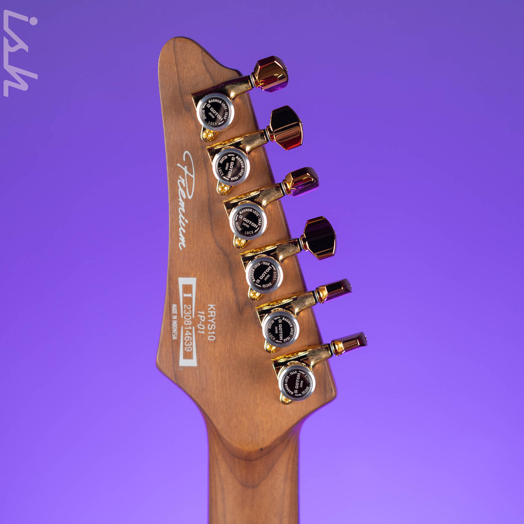 Ibanez KRYS10 Scott LePage Signature Electric Guitar Gold