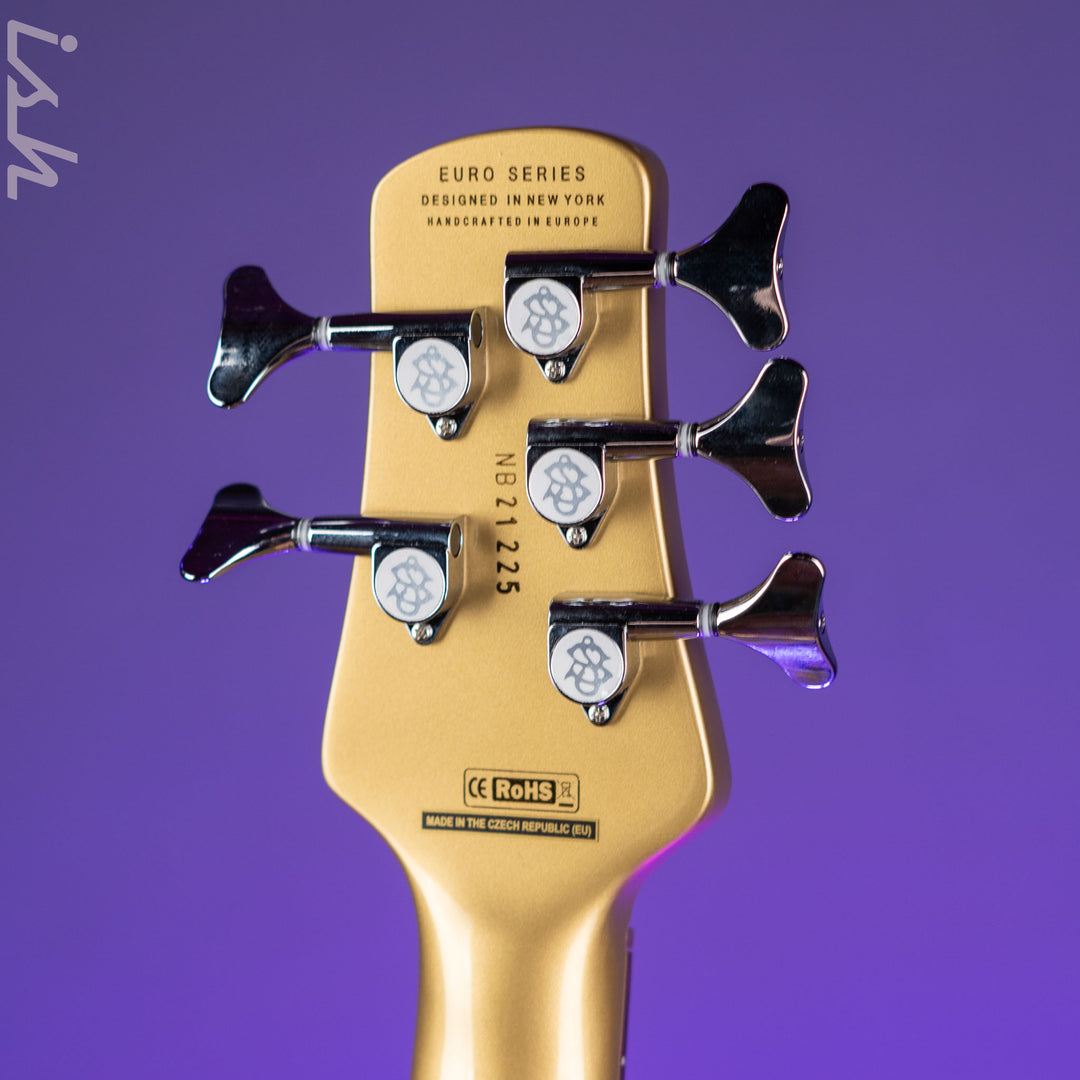 2023 Spector Euro 5 Classic Solid Metallic Gold Gloss