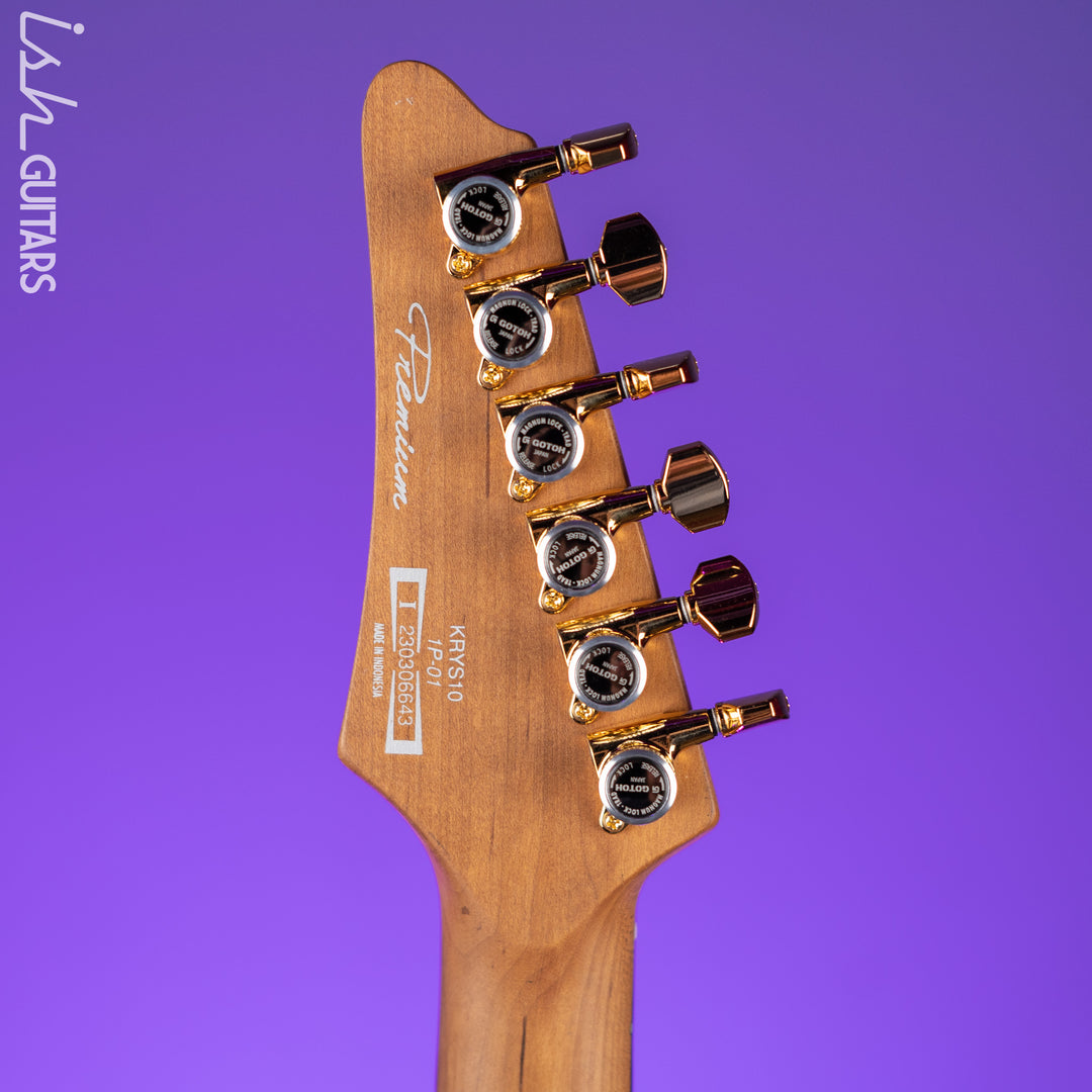 Ibanez KRYS10 Scott LePage Signature Electric Guitar Gold
