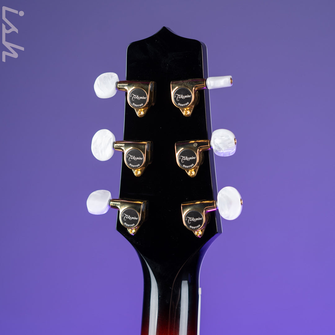 Takamine P6JC Pro Series Jumbo Acoustic-Electric Brown Sunburst Gloss Demo