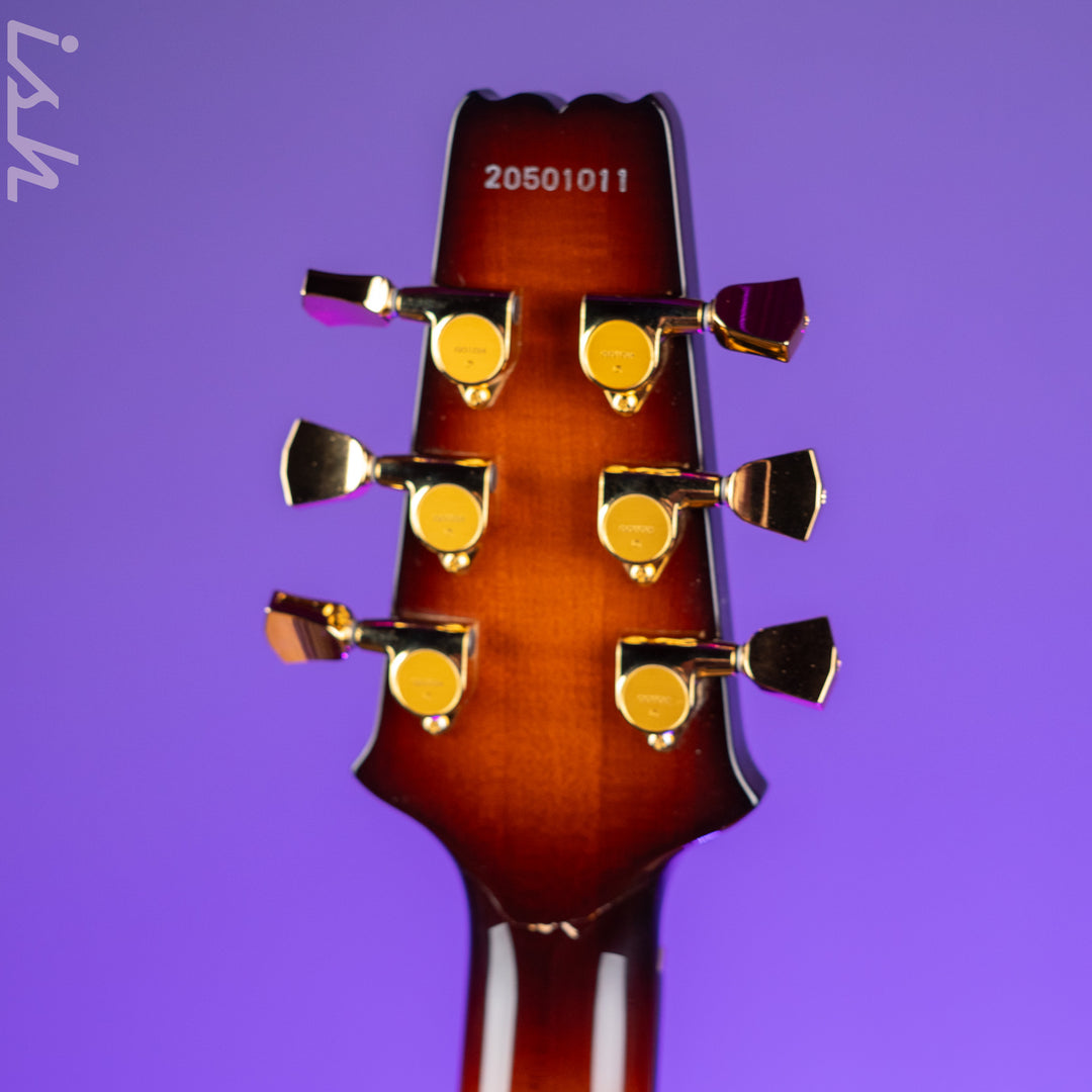 Aria Pro II PE-R80 Japan Brown Made in Japan MIJ Electric Guitar Demo
