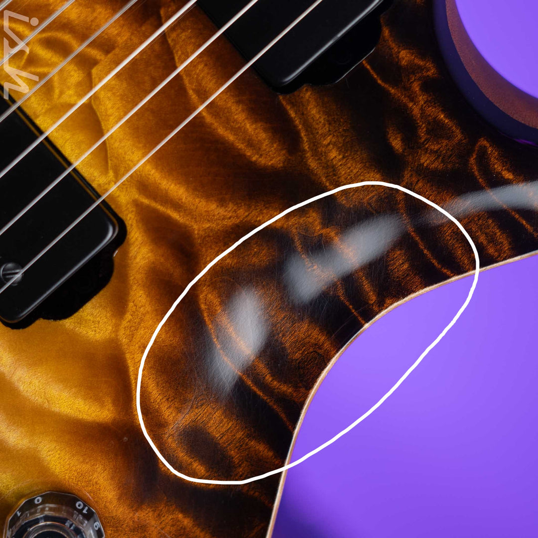 2023 PRS Private Stock Singlecut Sandstorm Glow
