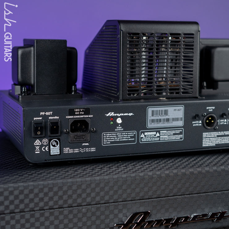2019 Ampeg PF-50T Portaflex Bass Amplifier Head and PF-115HE Cab