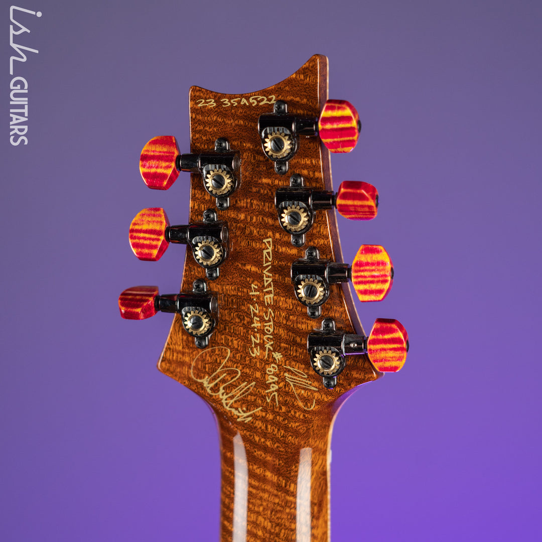 PRS Private Stock Singlecut 7-String Multi-Scale Raspberry Lemon Stripe