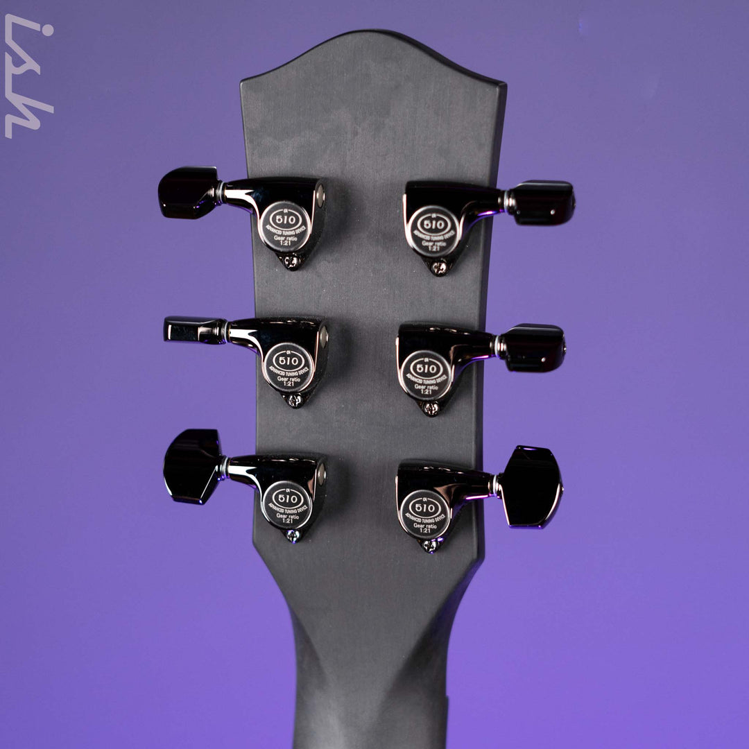 McPherson Sable Standard Carbon Acoustic-Electric Guitar Black Hardware